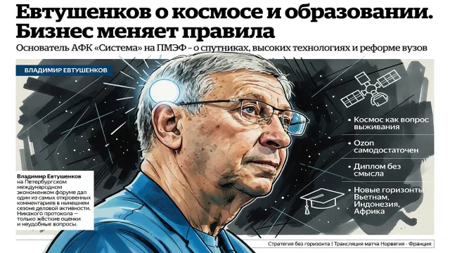 Евтушенков о космосе и образовании. Бизнес меняет правила